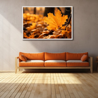 Tableau avec Feuilles Mortes